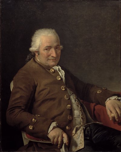 Portrait of Charles-Pierre Pecoul, 1784 by Jacques Louis David